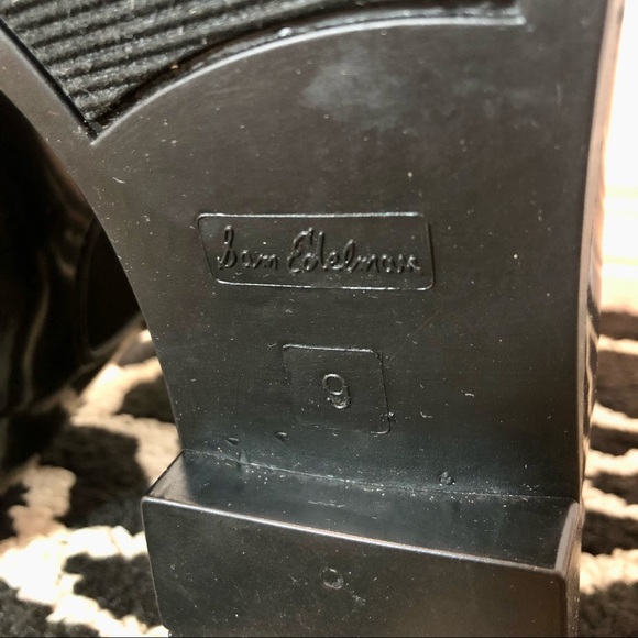 Sam Edelman Tinsley Rubber Rainboot in Gloss Black - Picture 8 of 8